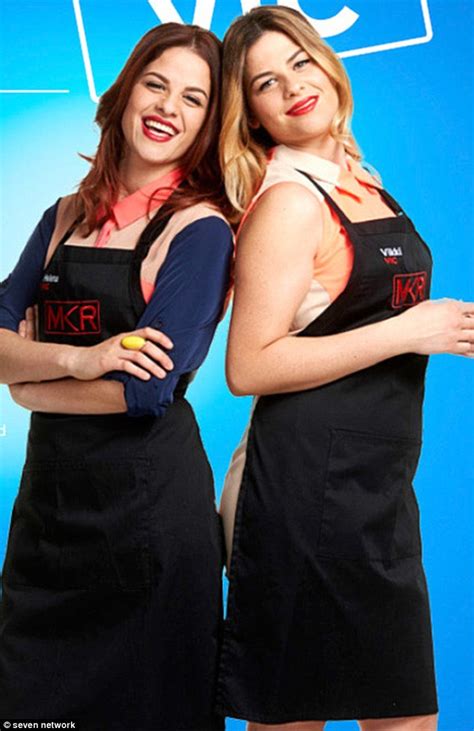 My Kitchen Rules Helena And Vikki Enjoy Indulgent Meal Daily Mail Online