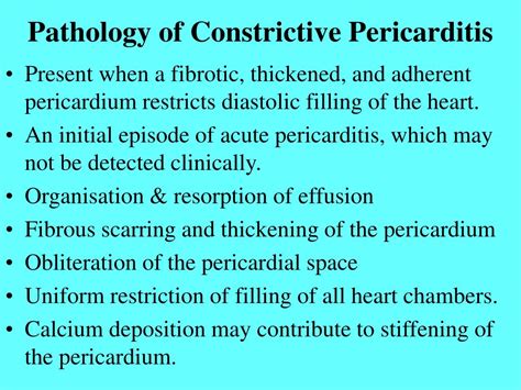 Ppt Constrictive Pericarditis Powerpoint Presentation Free Download