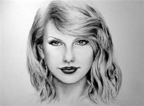 Taylor Swift Portrait Drawing Alter Playground