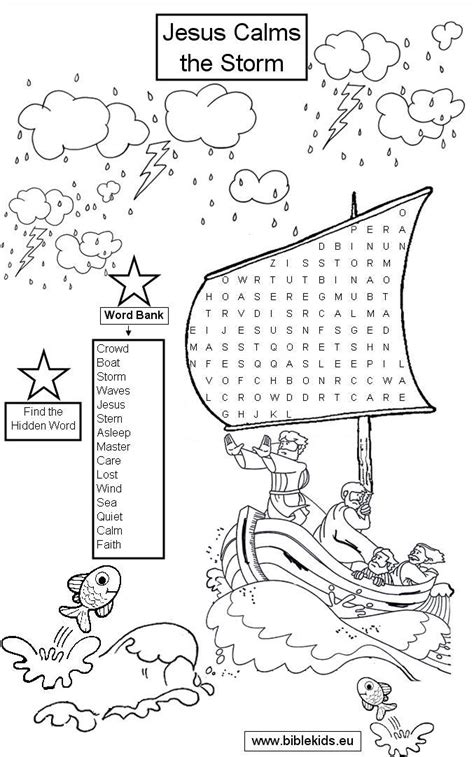Free collection of 30+ printable coloring pages jesus calms storm jesus calms the storm coloring page | free printable coloring pages #1153386 bible coloring pages jesus color by number coloring page for kids. Jesus Calms the Storm | Calming the storm Builders