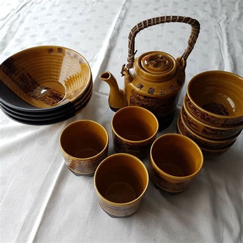 Das china house ist ein authentisches, chinesisches restaurant in düsseldorf wersten. Porzellan Teller Schüssel Geschirr Teekanne Tee Set China ...