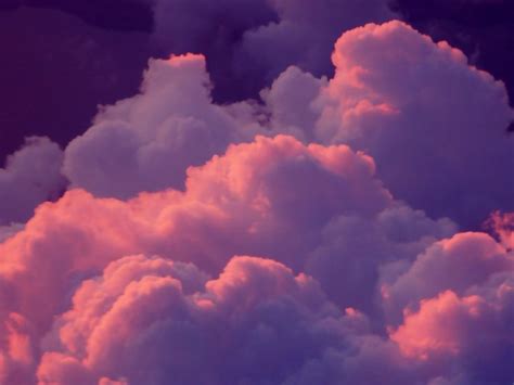 Pink Clouds Pink Clouds Wallpaper Purple Aesthetic