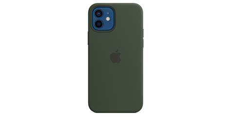 Iphone 12 12 Pro Silicone Case With Magsafe Cyprus Green Apple Ie
