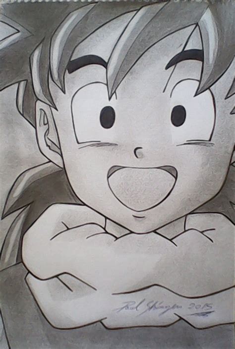 Estas imágenes gustarán a todos los fans de la serie, pero sobre todo a los más pequeños que se podrán entretener pintando y coloreando a sus personajes favoritos, solo debes descargarlos o imprimirlos. dibujo de son gohan de anime dragon ball z por shinzen ...