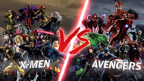 Avengers Vs X Men The Ultimate Marvel Team Explored