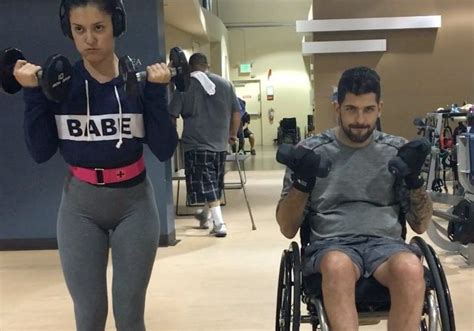 Fitness Star Jessica Arevalo Trains Together With Her Quadriplegic