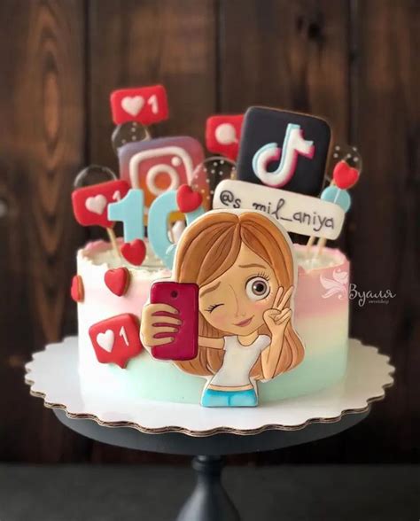Cute Tik Tok Cake Ideas Some Are Absolutely Beautiful Th Birthday Cakes Funny Birthday