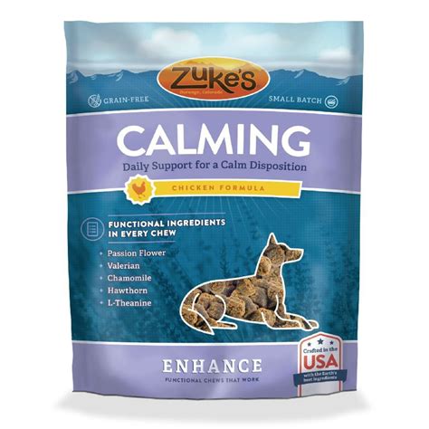 Zukes Enhance Functional Dog Chews Calming Chicken With Same Day
