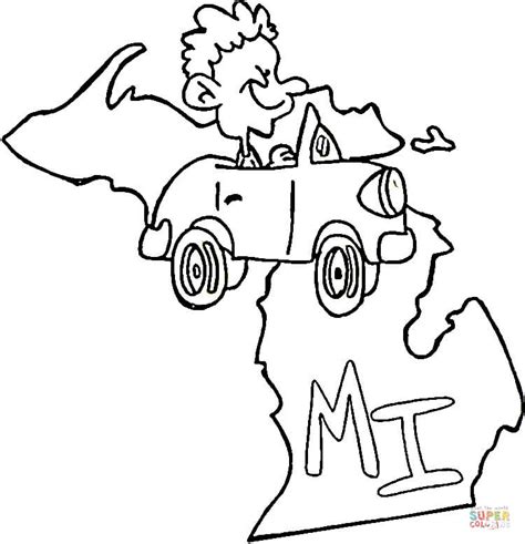 Download Michigan Coloring For Free Designlooter 2020 👨‍🎨
