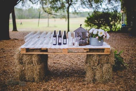 A Complete Guide To A Hay Bale Wedding From Seating And Decor Hay