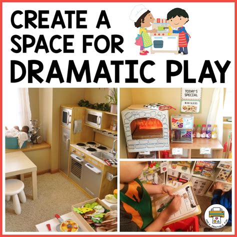 Create A Space For Dramatic Play Pre K Printable Fun
