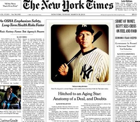 Ny Times Runs Instagram Photo On Front Page Photo