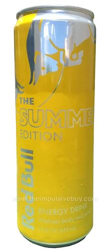 Review Red Bull Summer Edition Energy Drink The Impulsive Buy