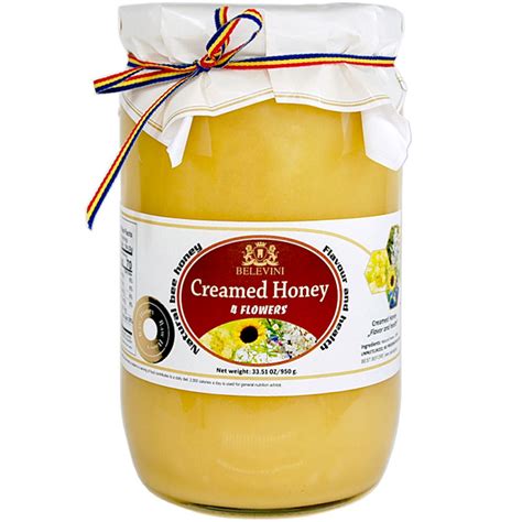 Belevini Creamed Raw Honey — Mamtakim