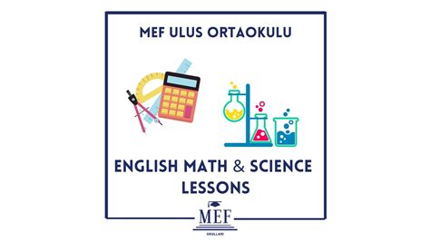 İngilizce Matematik ve Fen Bilimleri MEF Okulları