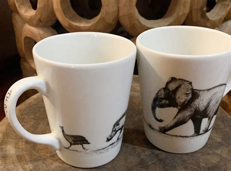 African Design Coffee Mugs Ceramic Mug Drinking Mug Etsy