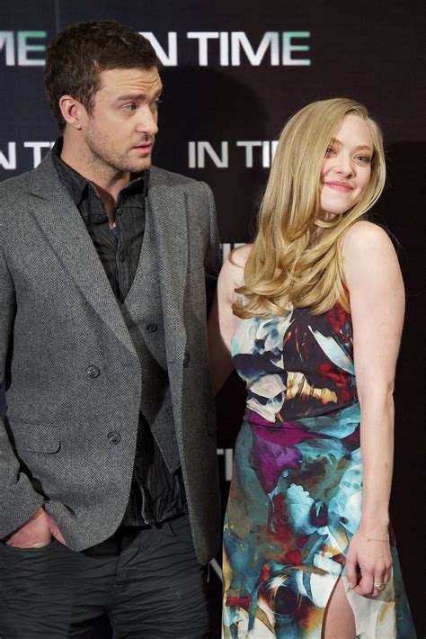 Amanda Seyfried Pictures Amanda Seyfried At In Time Photocall In