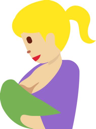 Breast Feeding Medium Light Skin Tone Emoji Download For Free Iconduck