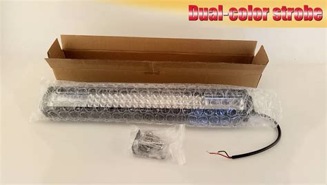 We are installing the autosaver88 50000 lumen 52 inch curved light bar. 12v Halo Strobe 50000 Lumen Dual Color 22 Inch 300w 3 Row ...