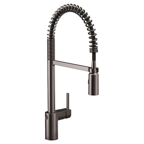 Moen 7594esrs touchless kitchen faucet. MOEN Align Touchless 1-Handle Pull-Down Sprayer Kitchen ...