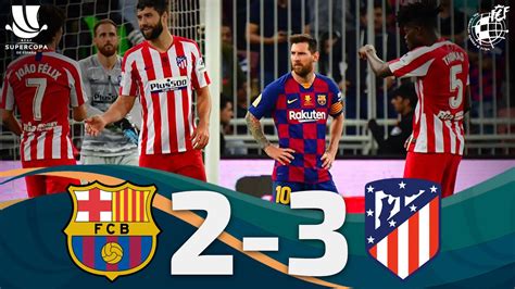 Barcelona hosts atletico madrid in a primera division game, certain to entertain all football fans. Atlético Madrid - Barcelona / Atletico Madrid 0 1 Barcelona Lionel Messi Strikes Late As Barca ...