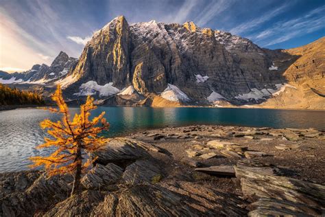 Tapety Kanada Alberta Hory Příroda Voda Krajina 2048x1366