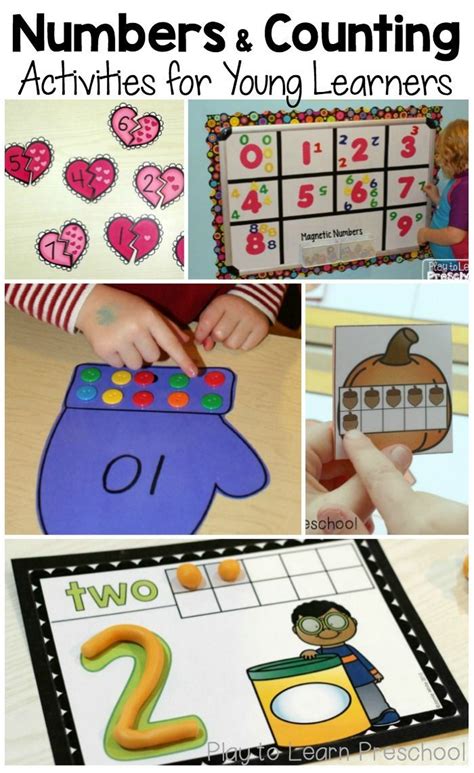 Printable Number Activities For Preschoolers