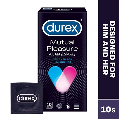 Buy Durex Mutual Pleasure Condoms Designed For Him And Her 10 Pcs Online In Bahrain Talabat Bahrain