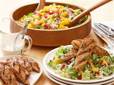 Note, there is going to be a lot of sauce. Zesty Lime and Mango Chicken Salad | Recipe | Chicken ...