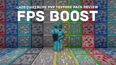 Laze 16x Mcpe Pvp Texture Pack Review Fps Boost Youtube