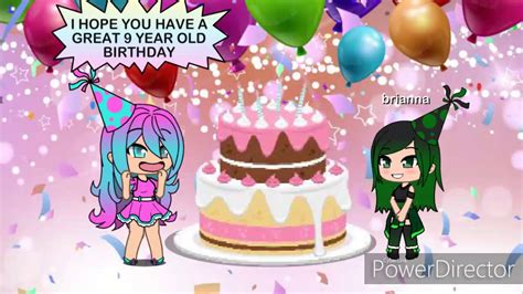 Gacha Life Birthday Decorations