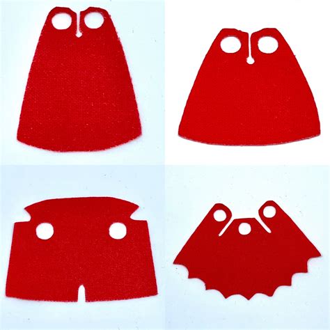Red Lego Cape Etsy