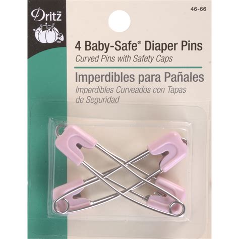 Dritz Baby Safe Diaper Pins 4pkg Pink 46 66 Ebay