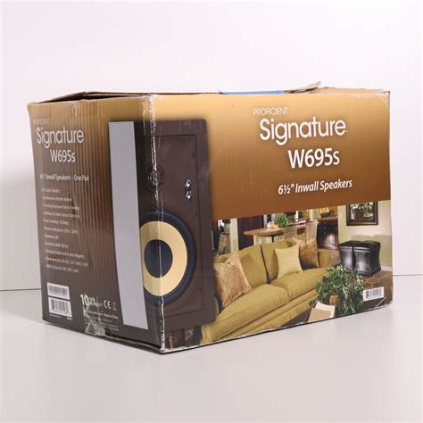 Proficient Signature W695s 6 12 Inwall Speaker