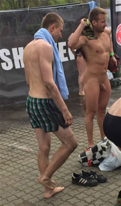 Triathlon Athlete Caught Changing Outdoors My Own Private Locker Room