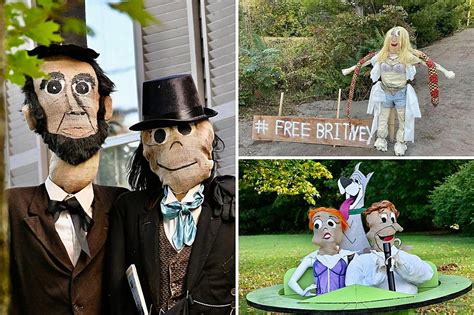 12 Hilarious And Creative Scarecrows That Win Halloween In Nh