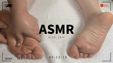 [asmr] foot and leg massage no talking relaxing youtube