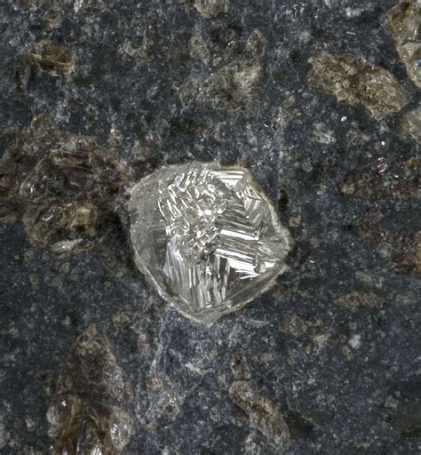 Diamond In Kimberlite Tuc114 101 Udachnaya Mine Russia Mineral