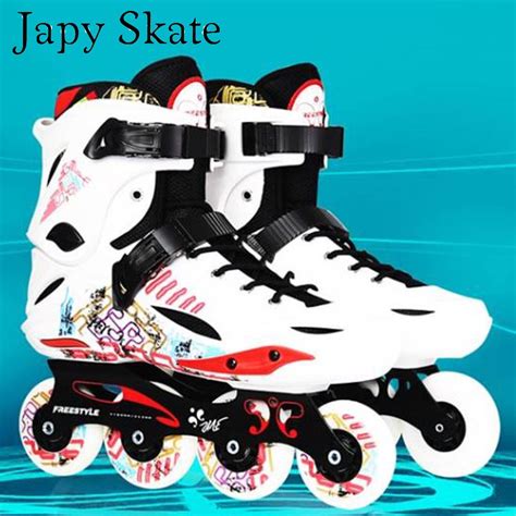 japy skate original freestyle lost professional slalom inline skates adult roller skating shoe