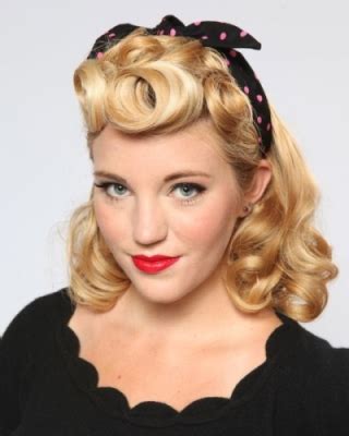 12 perfect 1940s hairstyles that are super easy to do. 1940s rockabilly hairstyle - Latest Hair Styles - Cute ...