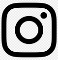 Black And White Instagram Logo - Instagram Logo 2018 Vector, HD Png ...