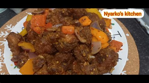 How To Prepare Tasty Fried Turkey Tails Tsofichofi Ghana Best Street Food Youtube