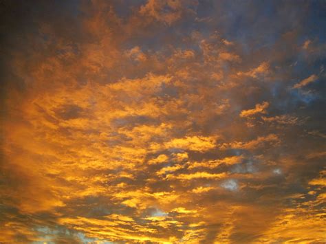 Bright Orange Cloud At Sunset Free Stock Photo Public Domain Pictures
