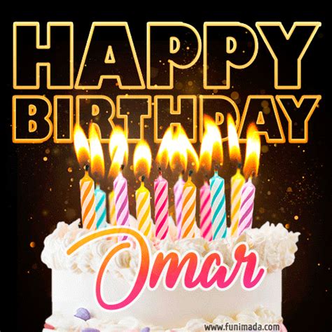 Happy Birthday Omar GIFs Download On Funimada Com