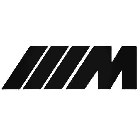 Black Bmw M Logo Logodix