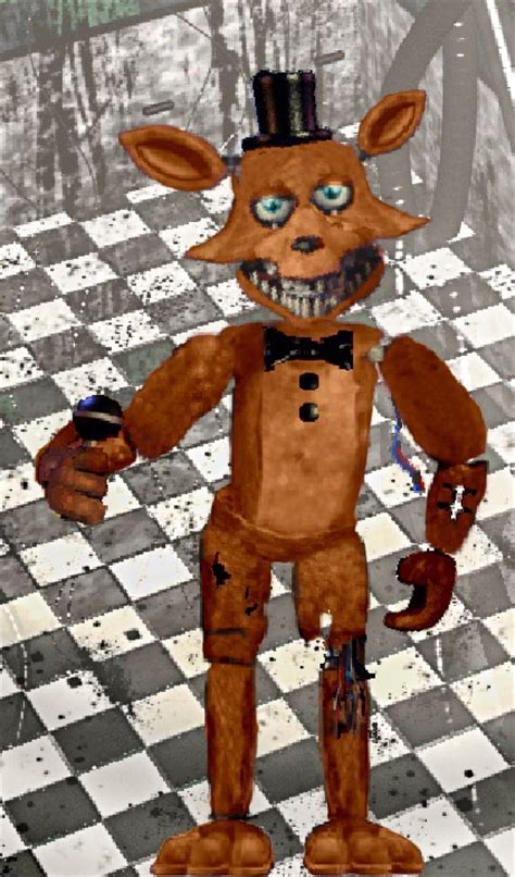Fnaf 2 Swapped Au Withered Foxy Fazfox By Carlthe