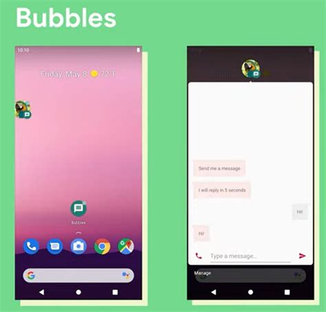 Android 11 packs with some great features that most of us have been waiting for. android 11 bubbles - Liliputing