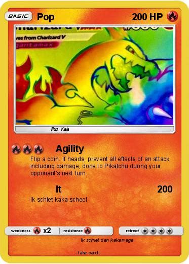 Pokémon Pop 618 618 Agility My Pokemon Card