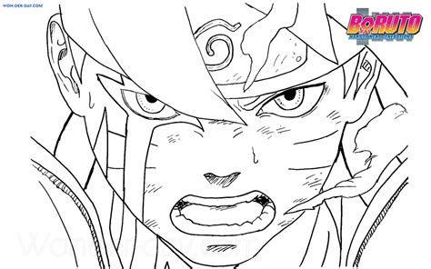 Boruto Uzumaki Coloring Pages Coloring Coloring Pages