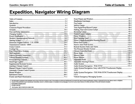 Fuse box diagram (fuse layout), location, and assignment of fuses and relays lincoln navigator mk4 (u554) (2018, 2019, 2020). 2015 Ford Expedition Lincoln Navigator Wiring Diagram ...